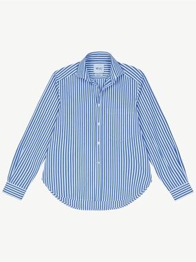 WNU Poplin organic cotton button down shirt, US 4